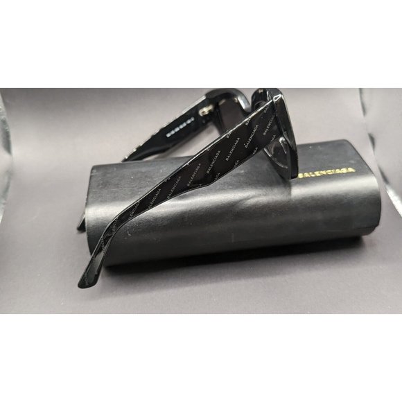 Balenciaga Sunglasses/LOGOMANIA /Blk/Blk/Ladies/Ba 130 05 A 22 main image 7